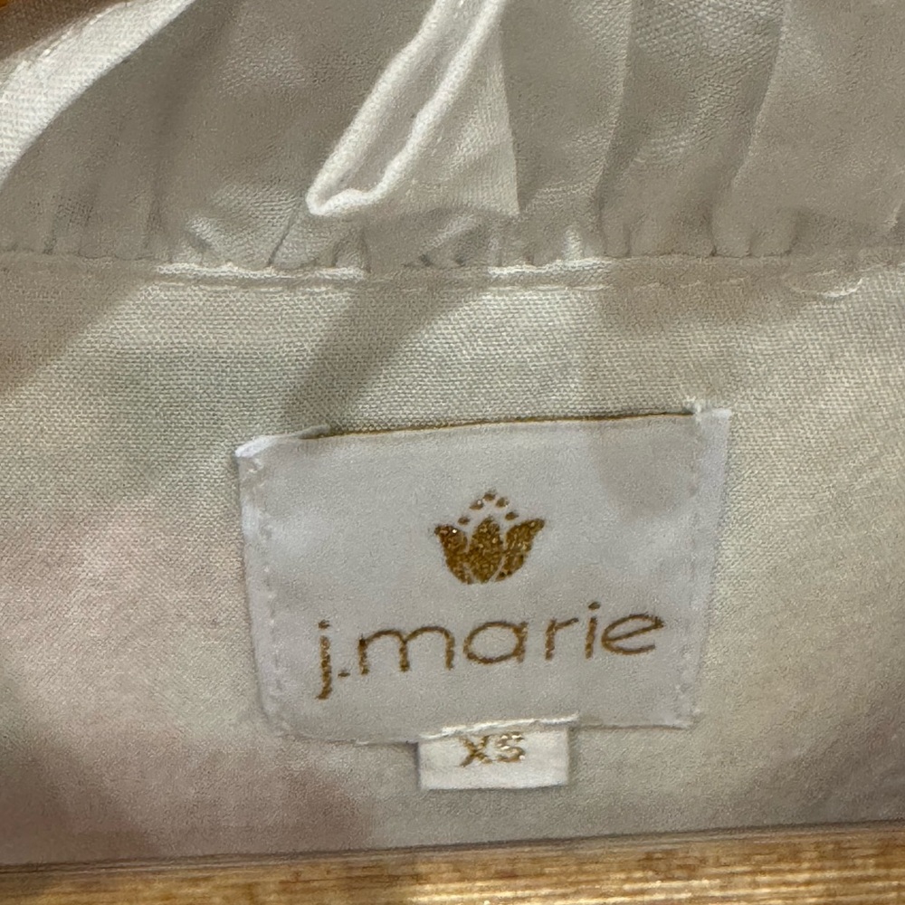 J Marie Embroidered White Dress NWT - Picture 3 of 3